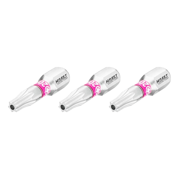 HAZET bit 2223N-T20H/3 hexagon1/4 inch Number of tools 3 - Bit for hexagon socket screws