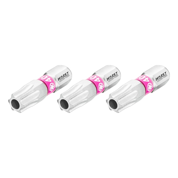 HAZET bit 2223N-T40H/3 hexagon1/4 inch Number of tools 3 - Bit for hexagon socket screws