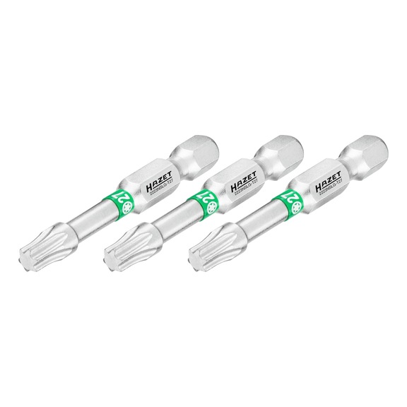 HAZET bit 2223NSLG-T27/3 hexagon1/4 inch Number of tools 3 - Bit for hexagon socket screws