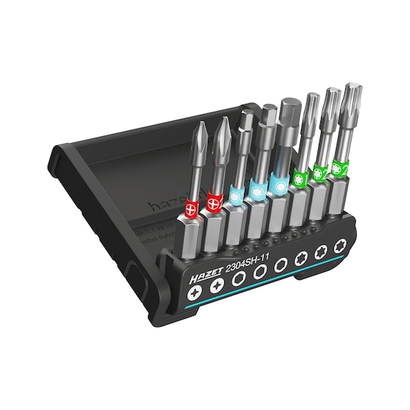 HAZET SmartHolder mit 8 Bits lang 2304SH-11 Anzahl der Werkzeuge 8 - Schraubendrehereinsatz (Sonstiges)