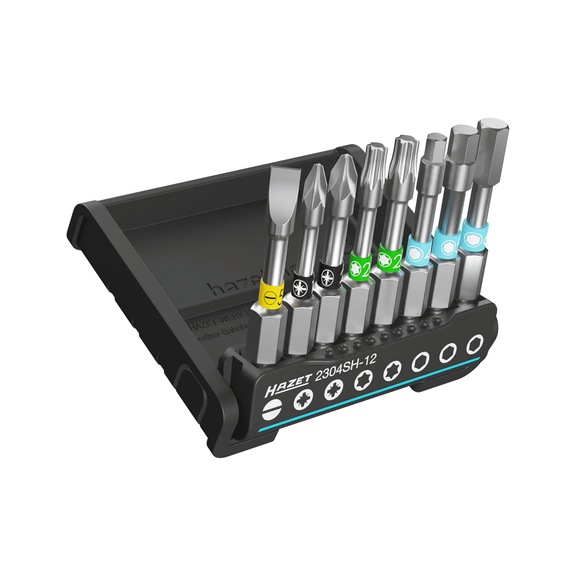 HAZET SmartHolder with 8 bits long 2304SH-12 Number of tools 8 - Screwdriver bit (miscellaneous)