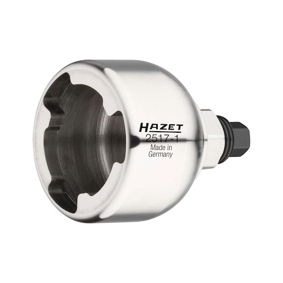 HAZET Hub puller high pressure pump VAG 2517-1 50 mm - Hexagon socket insert (socket wrench)