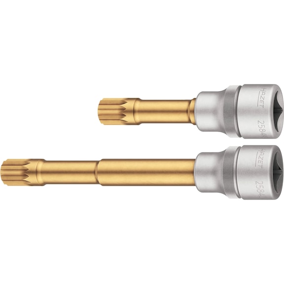 HAZET Screwdriver socket set 2584-12/2 Square 1/2 inch - Socket tool (other)