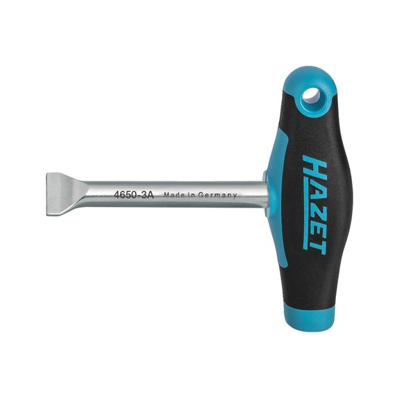 HAZET Batteriestopfen-Dreher 4650-3A Schlitz Profil - Schlitzschraubendreher