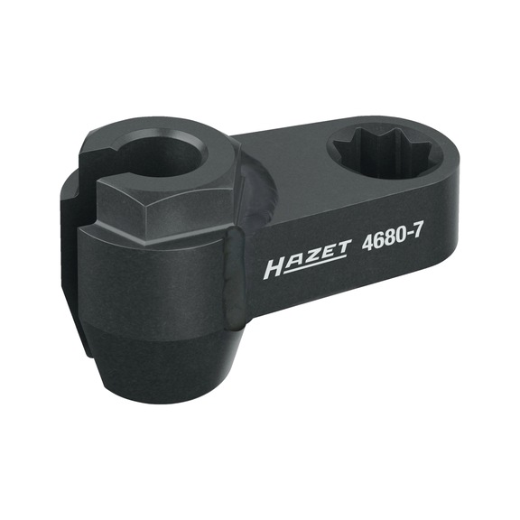 HAZET Exhaust probe insert 4680-7 Double square 1/2 inch - Endoscope