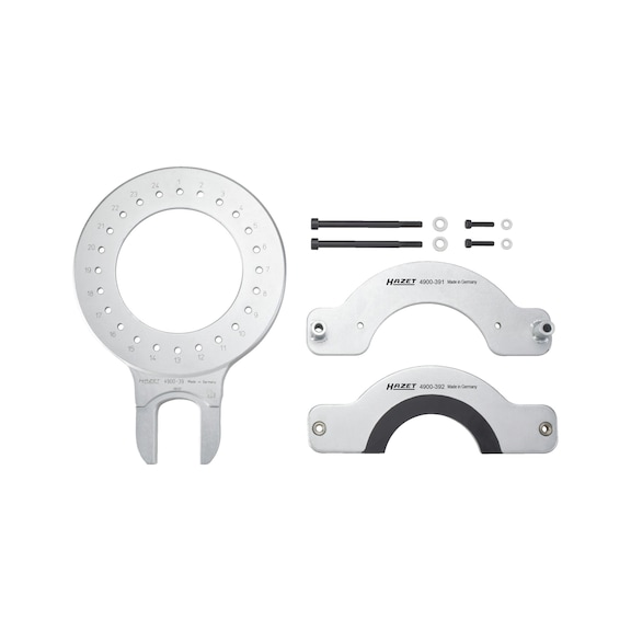 HAZET spring clamping plate set MERCEDES-BENZ 4900-39/11 Number of tools 11 - Operating equipment, workshop equipment (accessories, other)