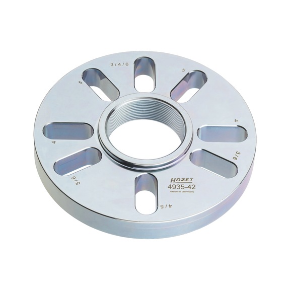 HAZET Lochkreisplatte Durchmesser 160&nbsp;mm 4935-42 - Abziehwerkzeug, Ausdreher (Sonstiges)