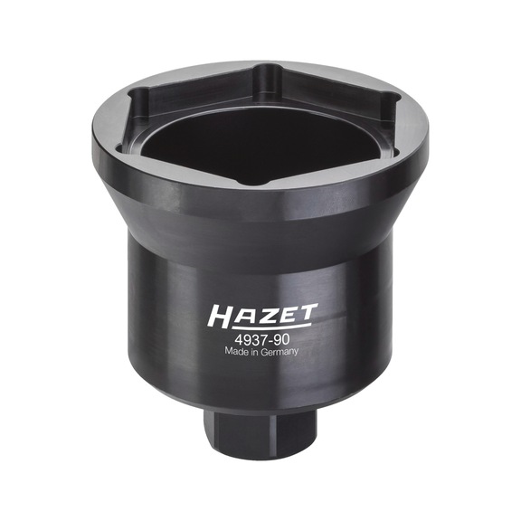 HAZET Commercial vehicle axle nut socket wrench 4937-90 90 mm - Pulling tool, extractor (other)
