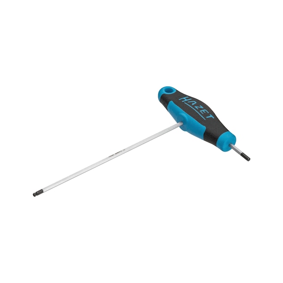 HAZET Screwdriver with T-handle 829KK-2 Internal hexagon profile 2 mm - Hexagon socket screwdriver