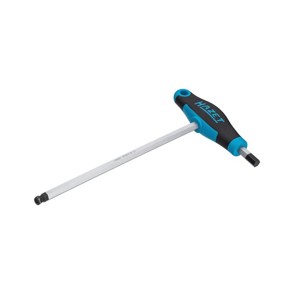 HAZET Screwdriver with T-handle 829KK-8 Internal hexagon profile 8 mm - Hexagon socket screwdriver