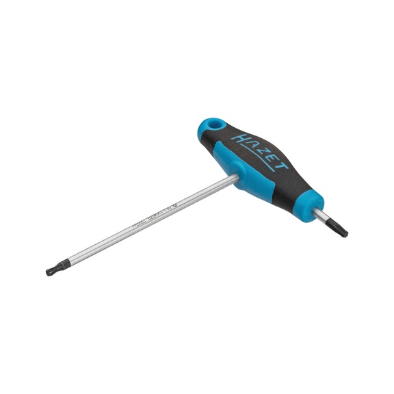 HAZET Screwdriver with T-handle 829KKT-T10 - Hexagon socket screwdriver
