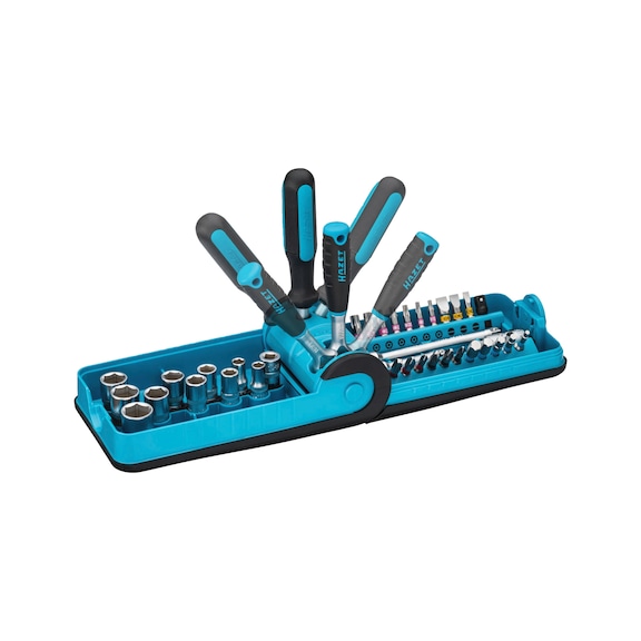 HAZET socket and bit set Smart Case 856-1HP Number of tools 38 - Socket wrench set