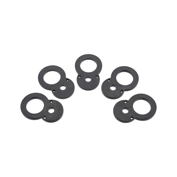 HAZET cover plate set 8816P-01/5 - Connection square (reversible ratchet)