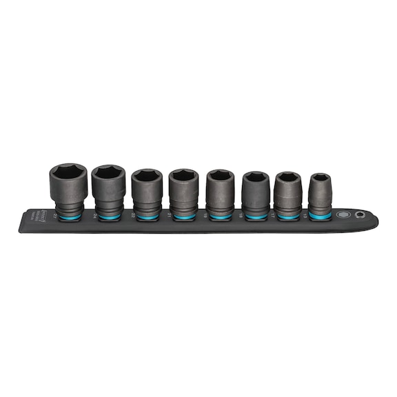 HAZET SmartRail Flexible plastic socket 900S-SR/8 1/2 inch 8-piece - Socket wrench set