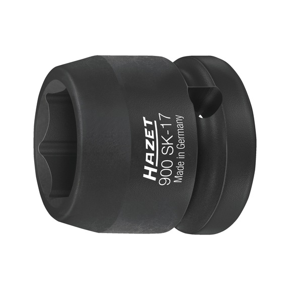HAZET Impact wrench Socket wrench hexagon 900SK-17 - Socket wrench set