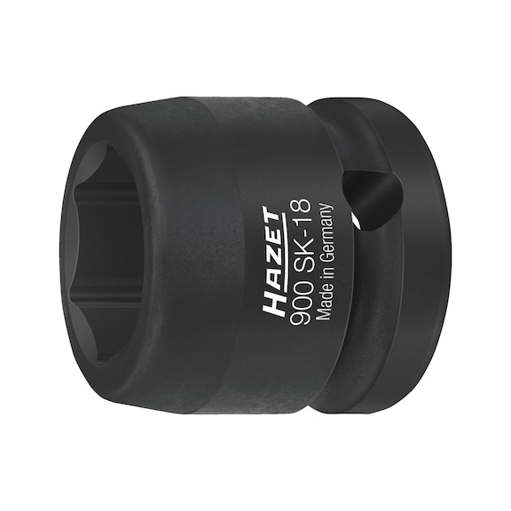 HAZET Impact wrench Socket wrench hexagon 900SK-18 - Socket wrench set