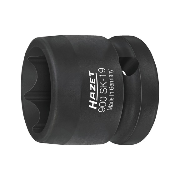HAZET Impact wrench Socket wrench hexagon 900SK-19 - Socket wrench set