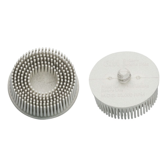 HAZET replacement bristle sander set white 2-piece 9033-11-0120/2 - Abrasives, grinding tools (other)