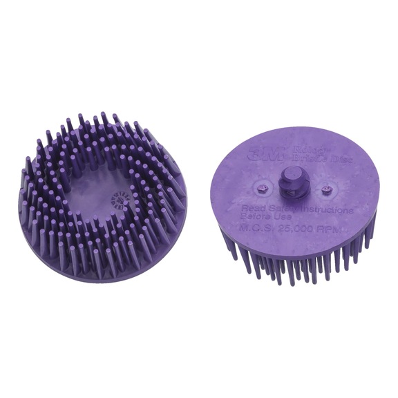 HAZET replacement bristle sander set purple 2-piece 9033-11-036/2 - Abrasives, grinding tools (other)