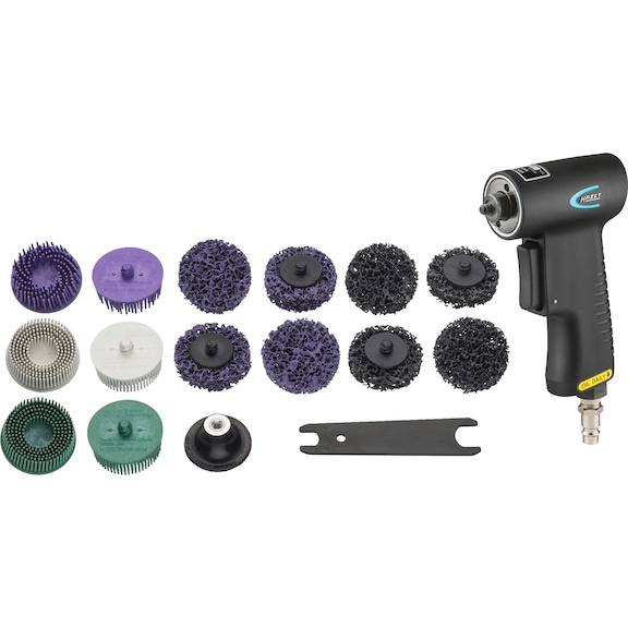HAZET bristle sander set 9033-11/17 Number of tools 17 - Grinder (compressed air, other)