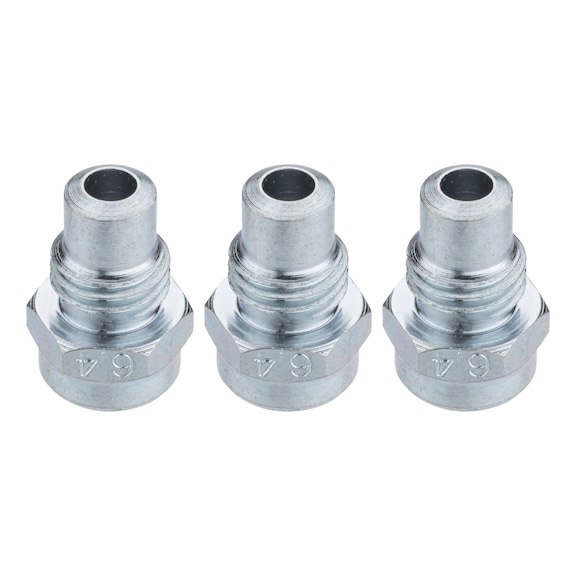 HAZET Nosepiece set 9037N-2-029/3 - Blind rivet gun (compressed air)