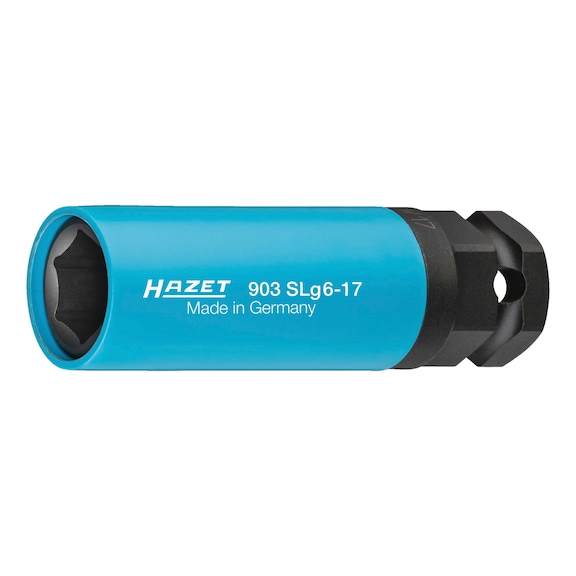 HAZET Impact wrench Socket wrench hexagon 903SLG6-17 - Power screwdriver bit (hexagon)