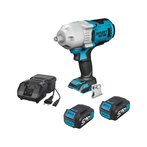 HAZET Cordless impact wrench 4-piece 9212-1000/4 - Impact wrench (battery)