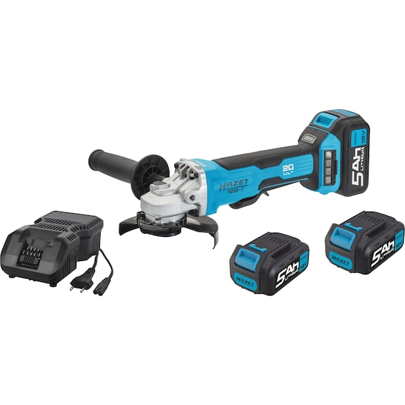 HAZET Cordless angle grinder set 9233-7/4 Number of tools 4 - Impact wrench (battery)