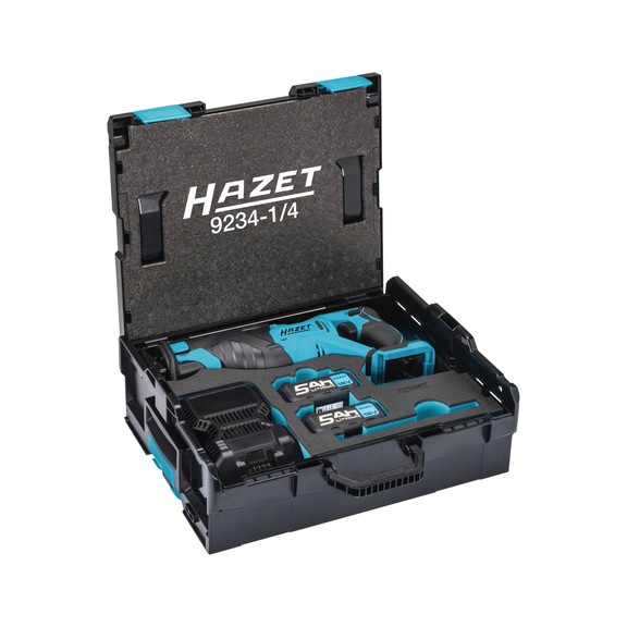 HAZET cordless reciprocating saw 9234-1/4 Number of tools 4 - Impact wrench (battery)
