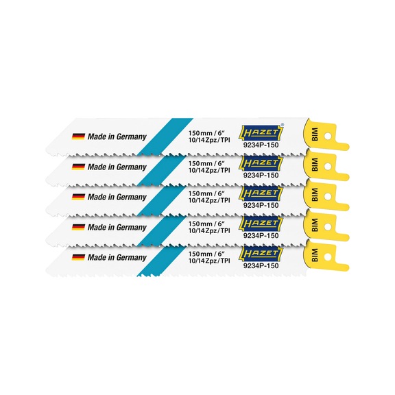 HAZET saw blade set 9234P-150/5 Number of tools 5 - Impact wrench (battery)
