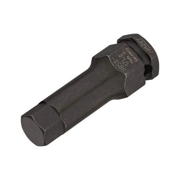 HAZET impact wrench screwdriver screwdriver socket 985S-17LG - Hexagon socket insert (socket wrench)