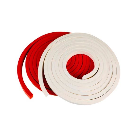 White Silicone Rubber Foam Seal 40*40mm - Rubber Foam Seal