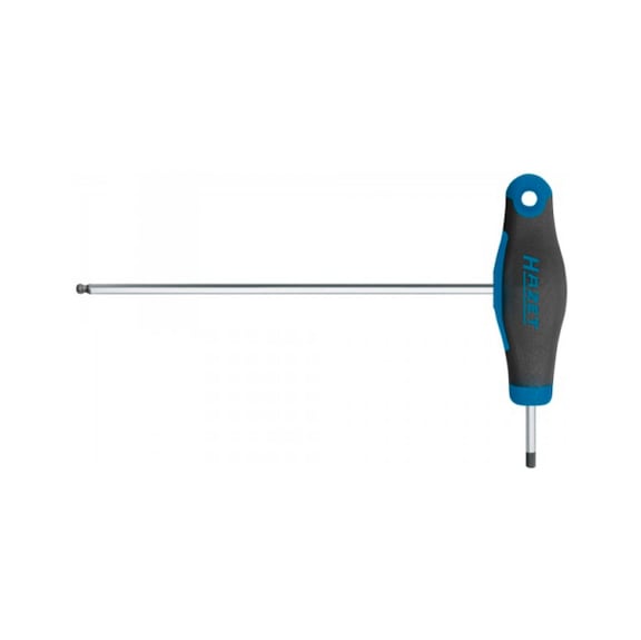 HAZET Screwdriver with T-handle 829KK-2.5 Internal hexagon profile 2.5 mm - Hexagon socket screwdriver