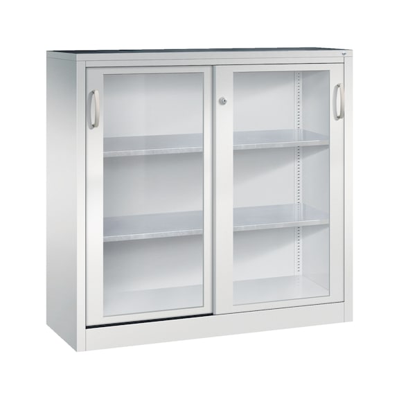 C+P Schiebet&uuml;renschrank Acurado-2000, H1200B1200T400 mm, Nr. 2047-055|S10014 - Werkstattschrank