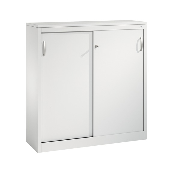 C+P Acurado-2000 sliding-door wardrobe, H1200B1200D400 mm, No. 2047-1200|S10081 - Workshop cabinet