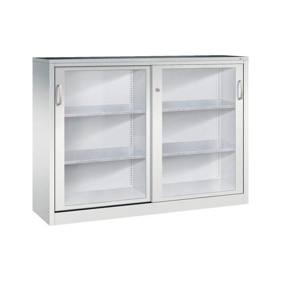 C+P Acurado-2000 sliding-door wardrobe, H1200B1600D400 mm, No. 2147-055|S10000 - Workshop cabinet