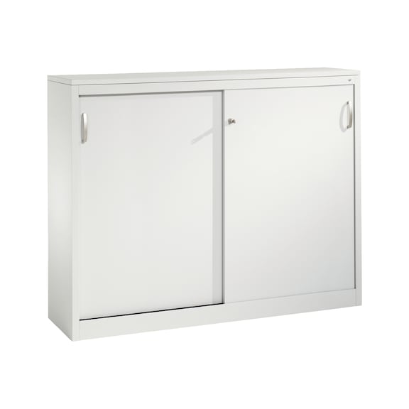 C+P Acurado-2000 sliding-door wardrobe, H1200B1600D400 mm, No. 2147-1200|S10066 - Workshop cabinet