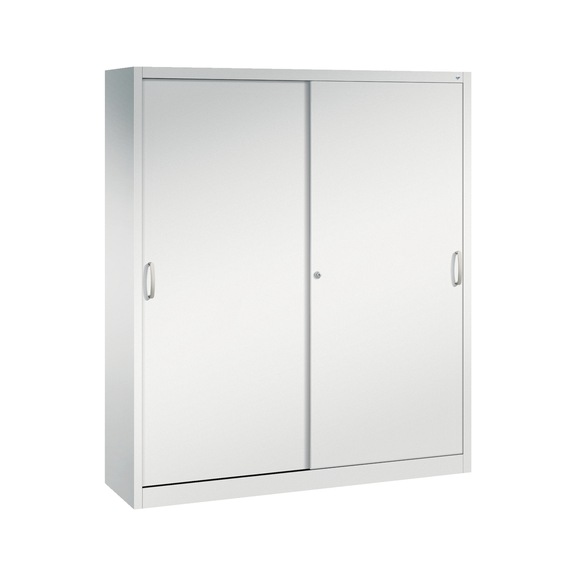 C+P Acurado-2000 sliding-door wardrobe, H1950B1600D400 mm, No. 2149-00|S10049 - Workshop cabinet