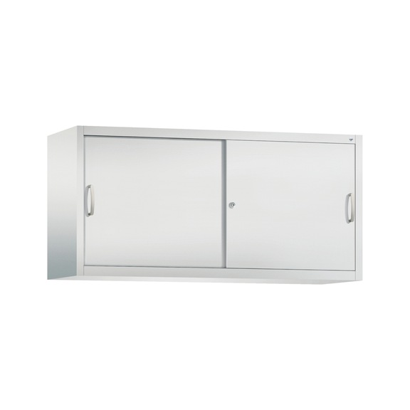 C+P Acurado-2000 steel sliding-door wardrobe, H790B1600D500 mm, No. 2155-09|S10016 - Workshop cabinet
