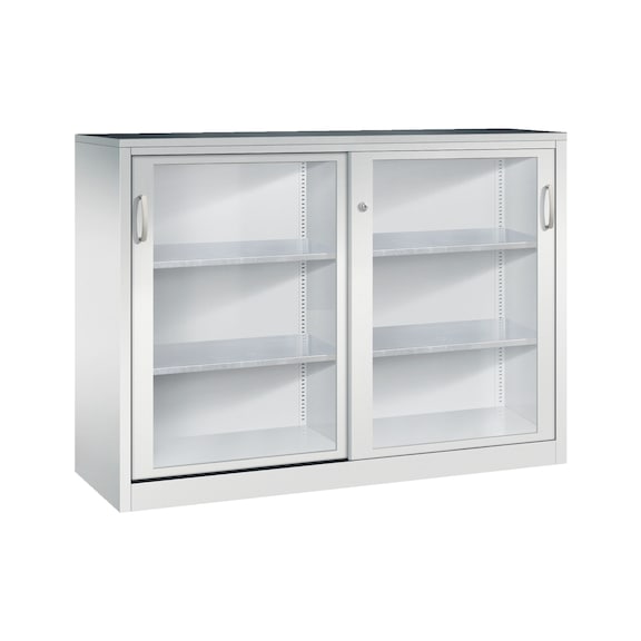 C+P Acurado-2000 sliding-door wardrobe, H1200B1600D500 mm, No. 2157-055|S10000 - Workshop cabinet