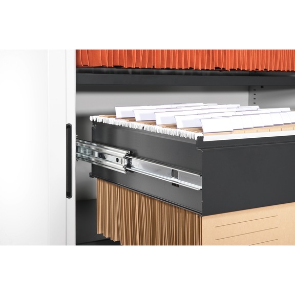 C+P Hanging frame for suspension files/H121B637D355 mm, No. 3201-811|S10000 - Clothes locker (workshop)