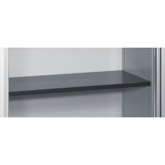 C+P Steel shelf, lacquered, H24B849D360 mm, No. 3202-80|S10000 - Clothes locker (workshop)