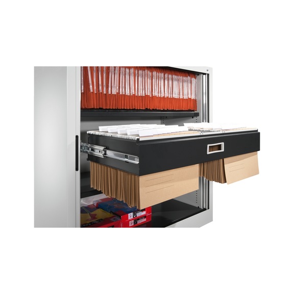 C+P Hanging frame for suspension files/H121B837D355 mm, No. 3202-811|S10000 - Clothes locker (workshop)