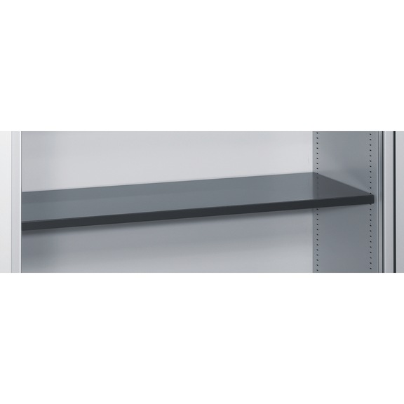 C+P Lacquered steel shelf, H24B1049D360 mm, No. 3203-80|S10000 - Clothes locker (workshop)