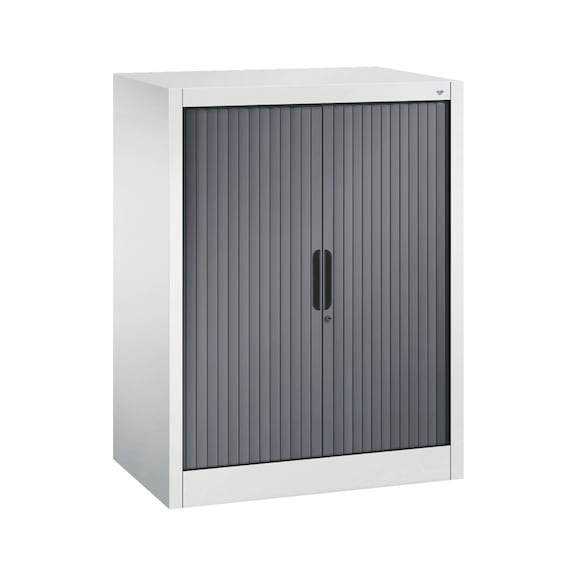 C+P Omnispace roller shutter cabinet, H1030B800D420 mm, /No. 3241-00|S10093 - Workshop cabinet