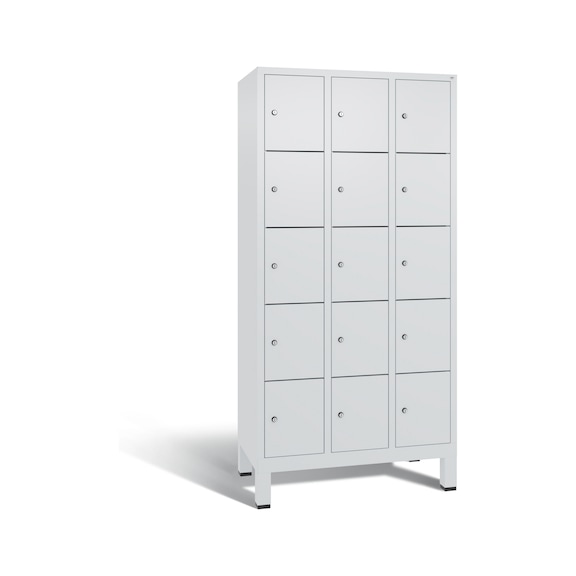 C+P locker cabinet Evolo 15 compartments H1850B900D500 mm No 48010-305|S10007 - Clothes locker (workshop)