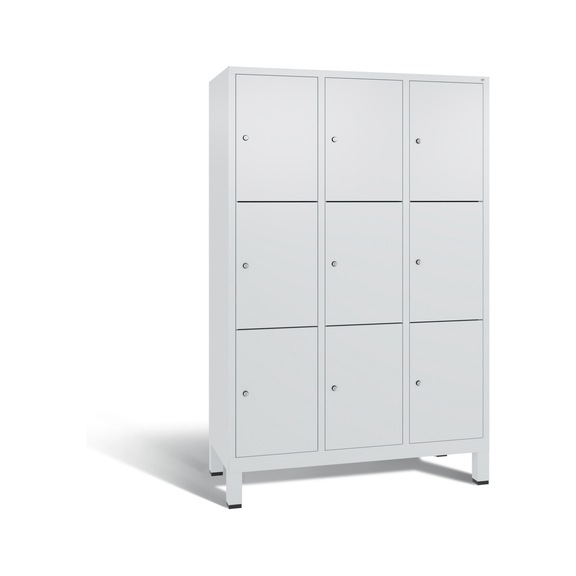 C+P locker cabinet Evolo 9 compartments H1850B1200D500 mm No 48010-323|S10002 - Clothes locker (workshop)