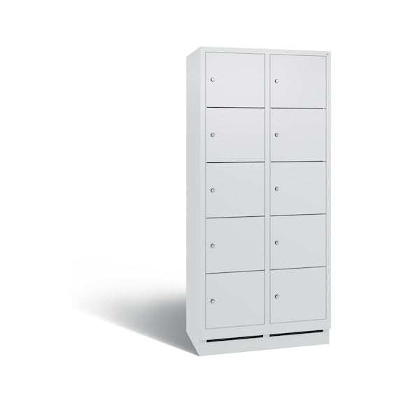 C+P locker cabinet Evolo 10 compartments H1800B810D500 mm No 48020-225|S10001 - Clothes locker (workshop)