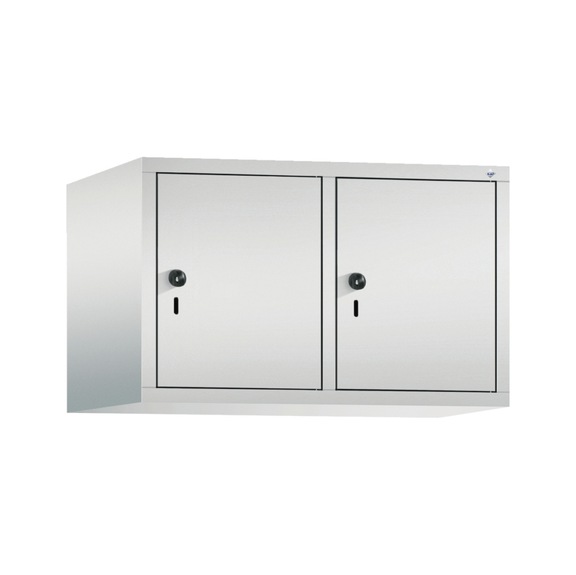 C+P Evolo top-mounted wardrobe, H500B810T500 mm No. 48090-22|S10000 - Clothes locker (workshop)