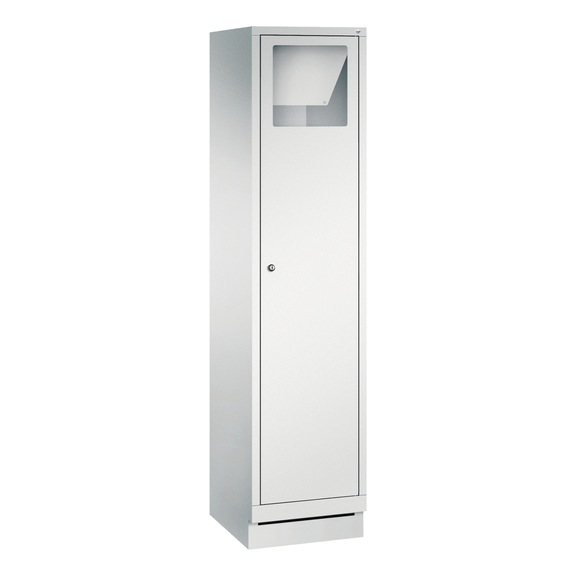 C+P W&auml;sche-Sammelschrank Evolo, 1 Abteil, H1800B420T500 mm, Nr. 48170-210|S10004 - Werkstattschrank